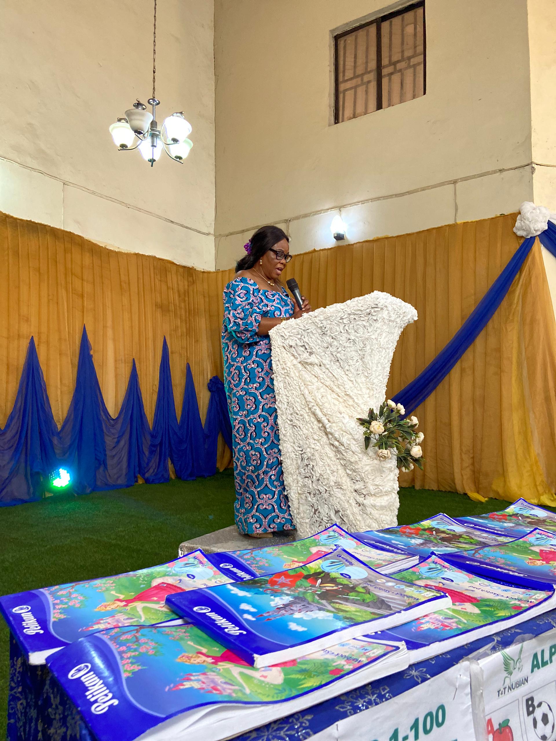 Children reading books at CHASOF event